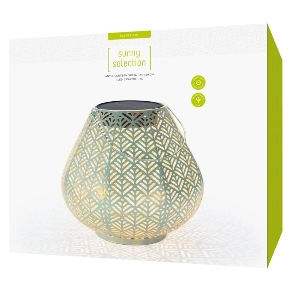 STT Solarleuchte Solar Light hellblau Online
