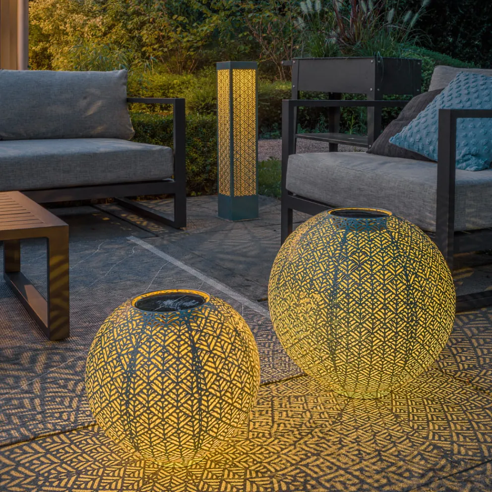 STT Solarleuchte Solar Light hellblau Best