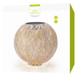 STT Solarleuchte Solar Light crème Clearance