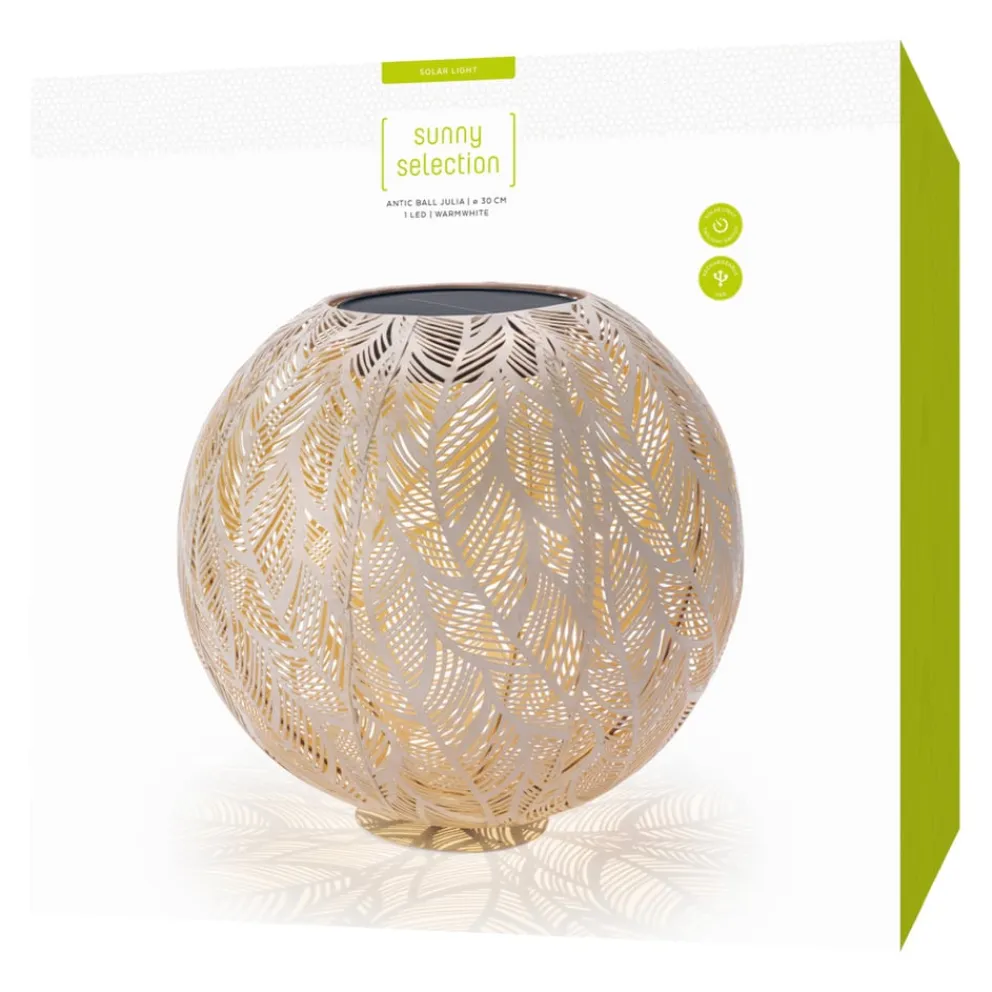 STT Solarleuchte Solar Light crème Clearance