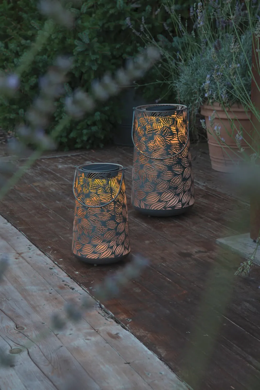 STT Solarleuchte Solar Light dunkelgrau Best