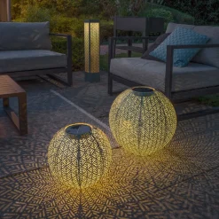 STT Solarleuchte Solar Light hellblau Hot