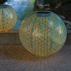 STT Solarleuchte Solar Light hellblau Hot