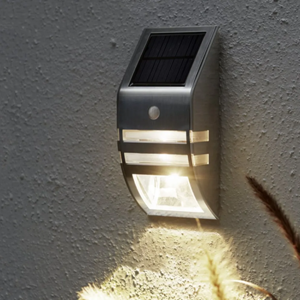 Star Trading Solarleuchte Wandy silber Clearance