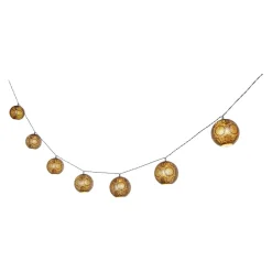 Solarlichterkette Antares messing, weiss New