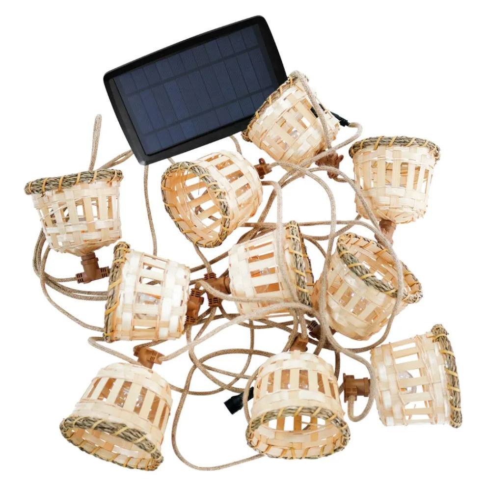 newgarden Solarlichterkette Aurora braun Outlet