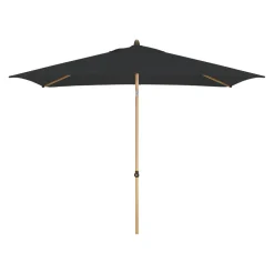Doppler Sonnenschirm Act Wood Push-Up anthrazit Sale