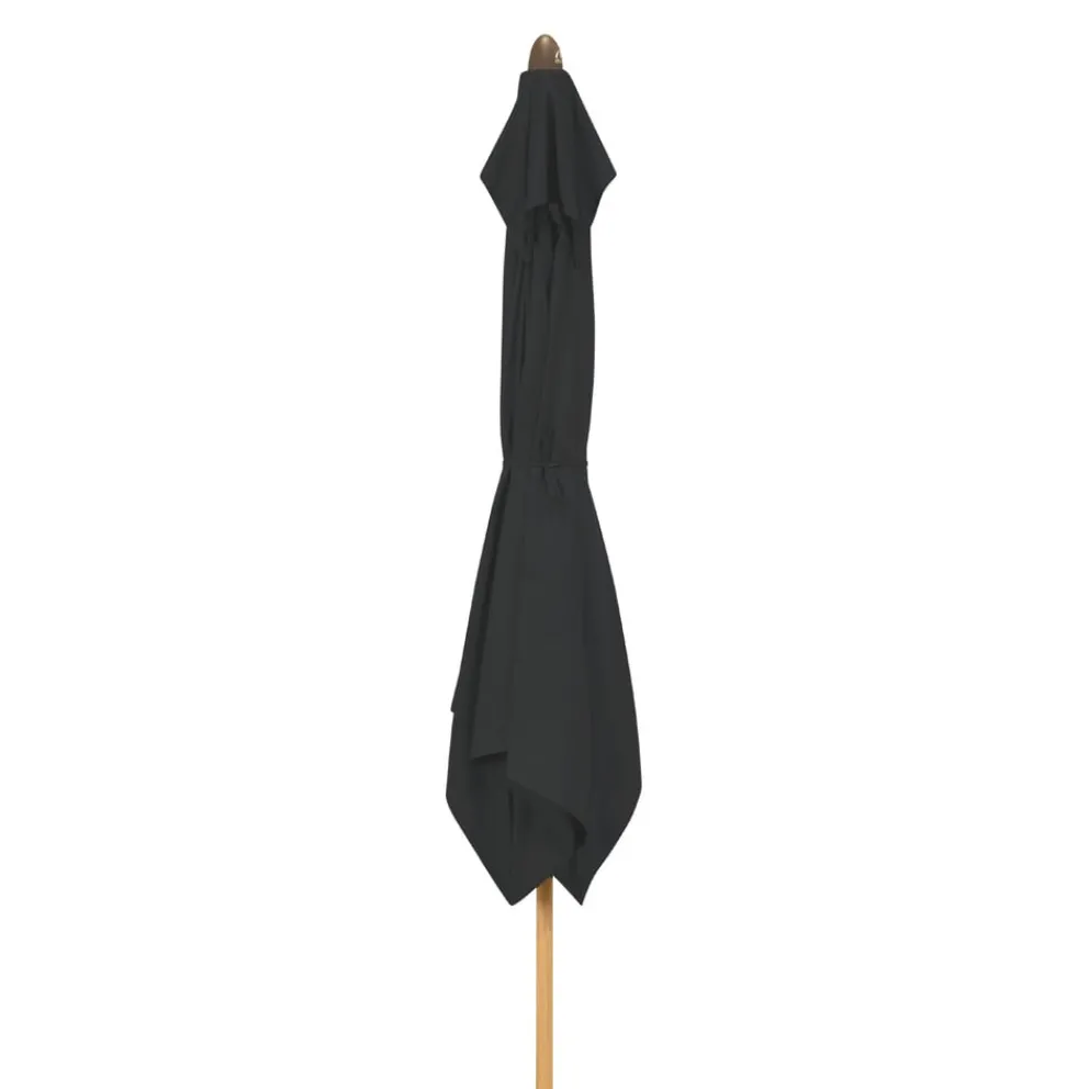 Doppler Sonnenschirm Act Wood Push-Up anthrazit Sale