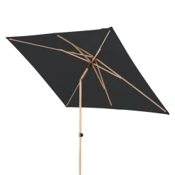 Doppler Sonnenschirm Act Wood Push-Up anthrazit Sale