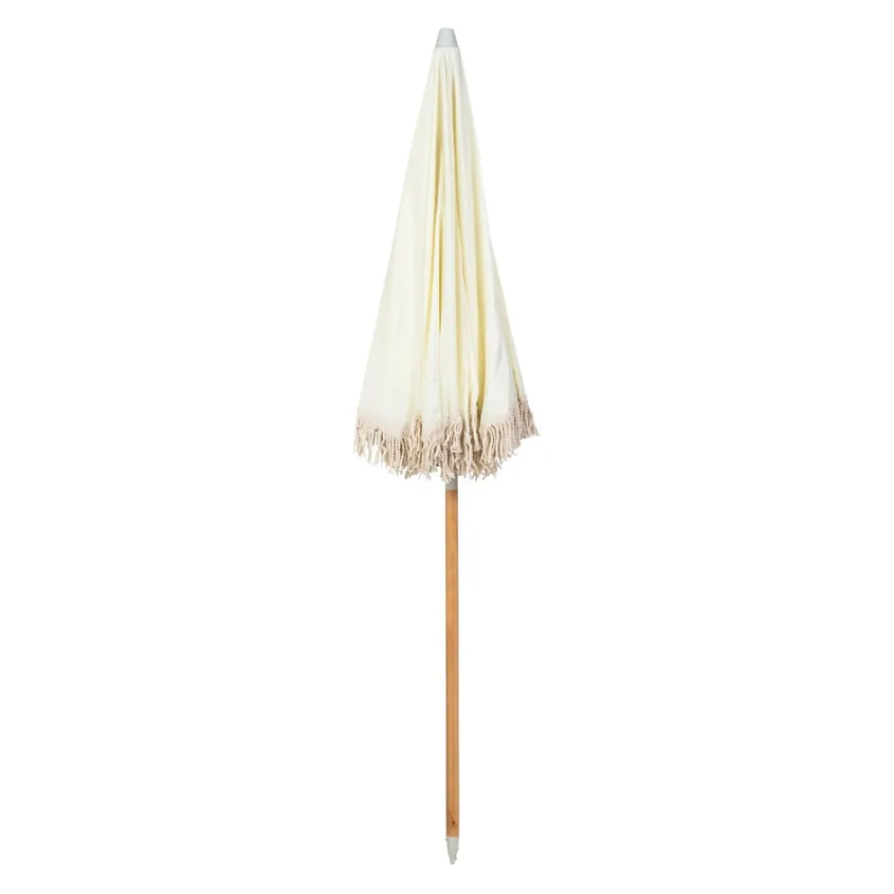 KOOR Sonnenschirm Boho beige New