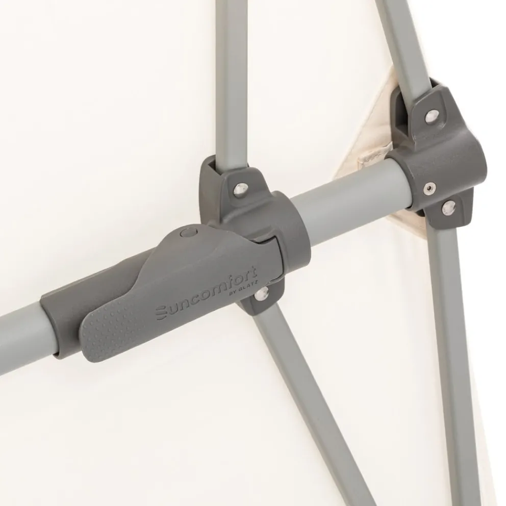 Suncomfort by Glatz Sonnenschirm Flex Roof weiss Clearance