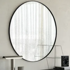 Ethnicraft Spiegel Aged schwarz, transparent Online
