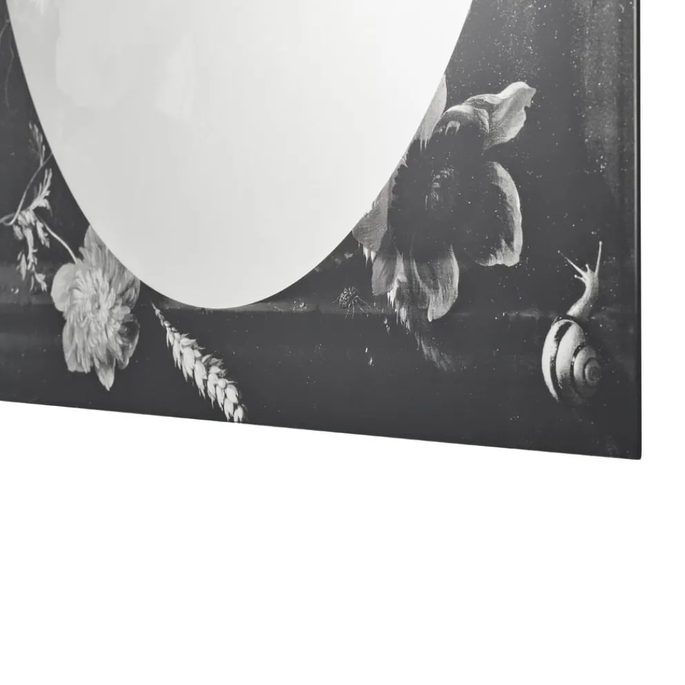 Deknudt Mirrors Spiegel Flores schwarz Discount