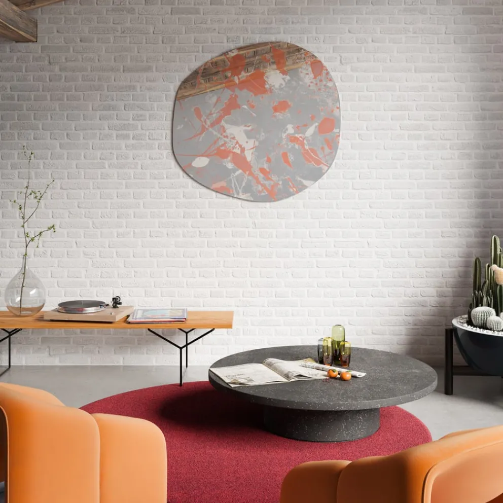 Deknudt Mirrors Spiegel Master lachs, rotorange, transparent Hot