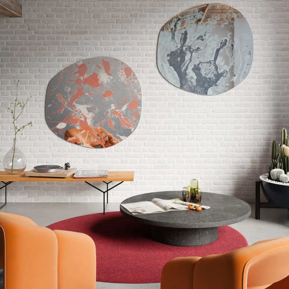 Deknudt Mirrors Spiegel Master lachs, rotorange, transparent Hot
