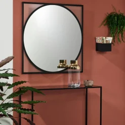 Deknudt Mirrors Spiegel Master schwarz, transparent Sale