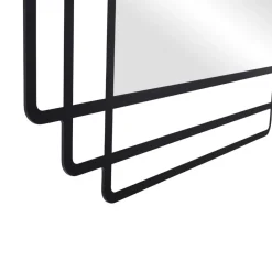 Deknudt Mirrors Spiegel Master schwarz, transparent Sale