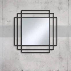 Deknudt Mirrors Spiegel Master schwarz, transparent Sale