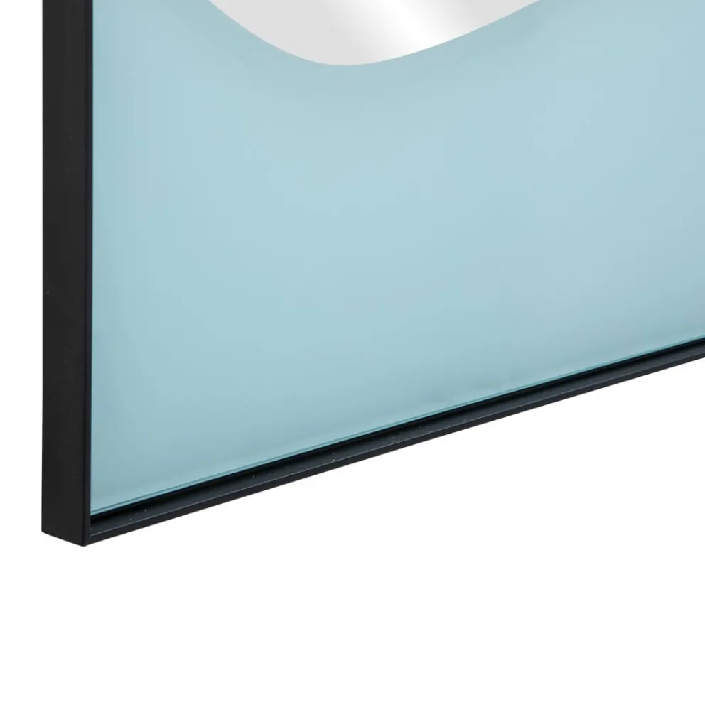 Deknudt Mirrors Spiegel Mika Blue dunkelgrün, hellblau Best