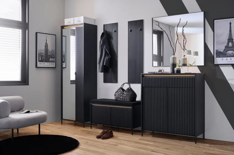 Hom'In Spiegel Noto schwarz Best