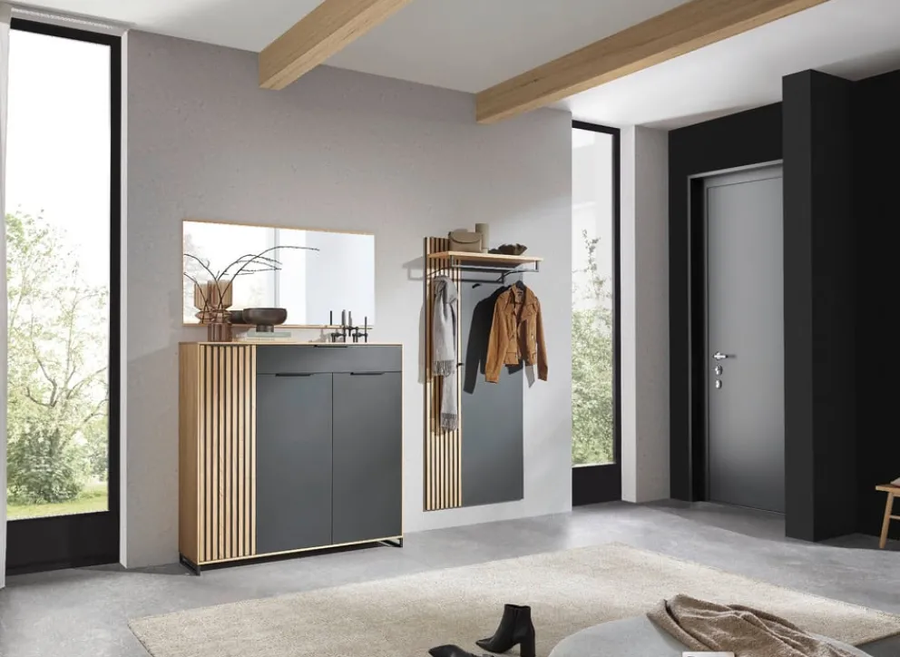 Dieter Knoll Spiegel Riva eichefarbig New