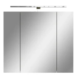 MID.YOU Spiegelschrank Lavega eichefarbig, transparent Outlet