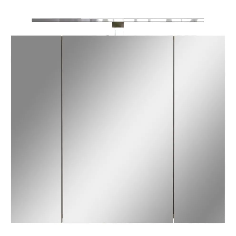 MID.YOU Spiegelschrank Lavega eichefarbig, transparent Outlet
