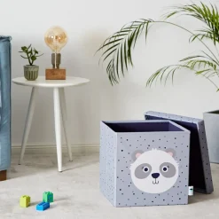 StoreIt Spielzeugbox-Hocker Kids Store hellgrau New
