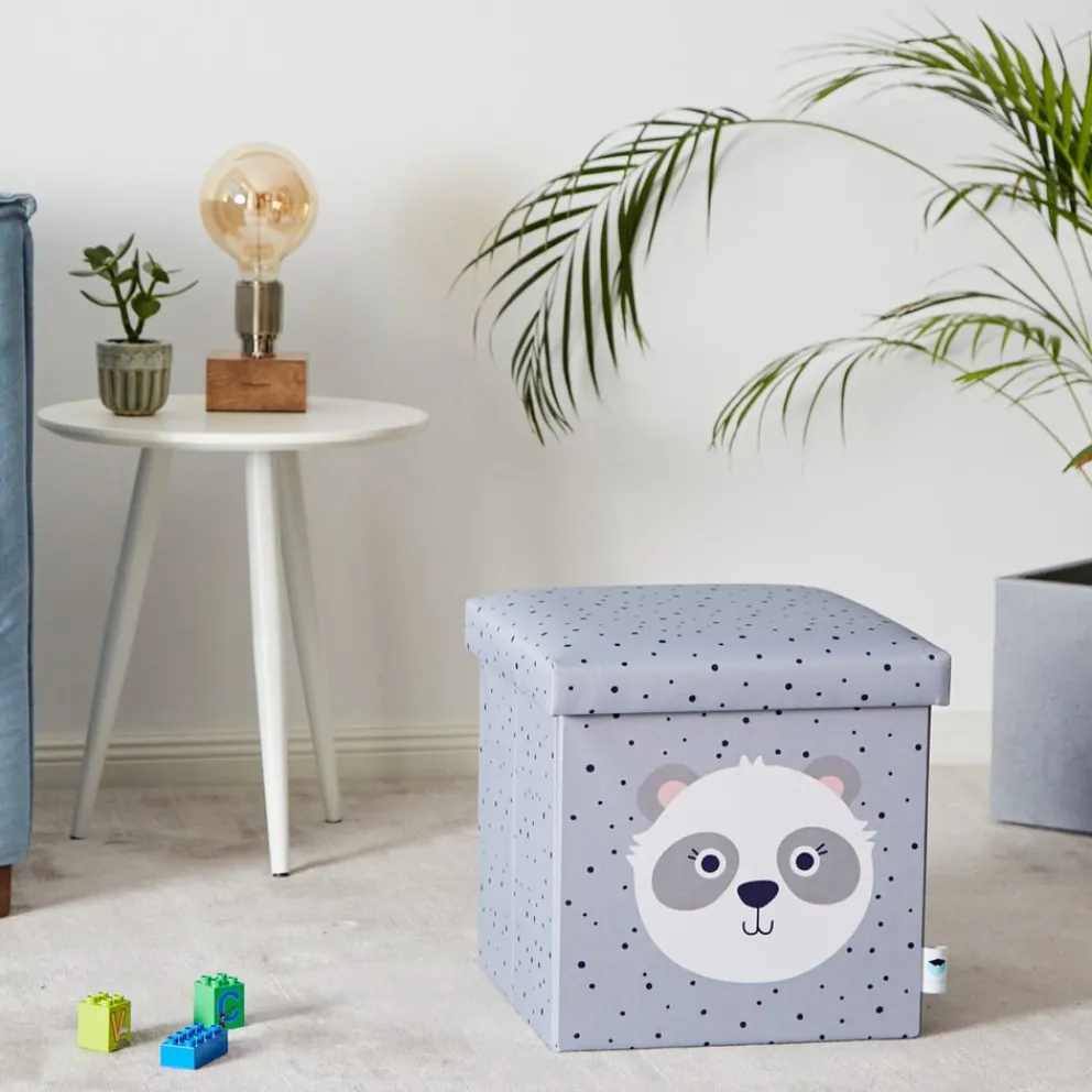 StoreIt Spielzeugbox-Hocker Kids Store hellgrau New