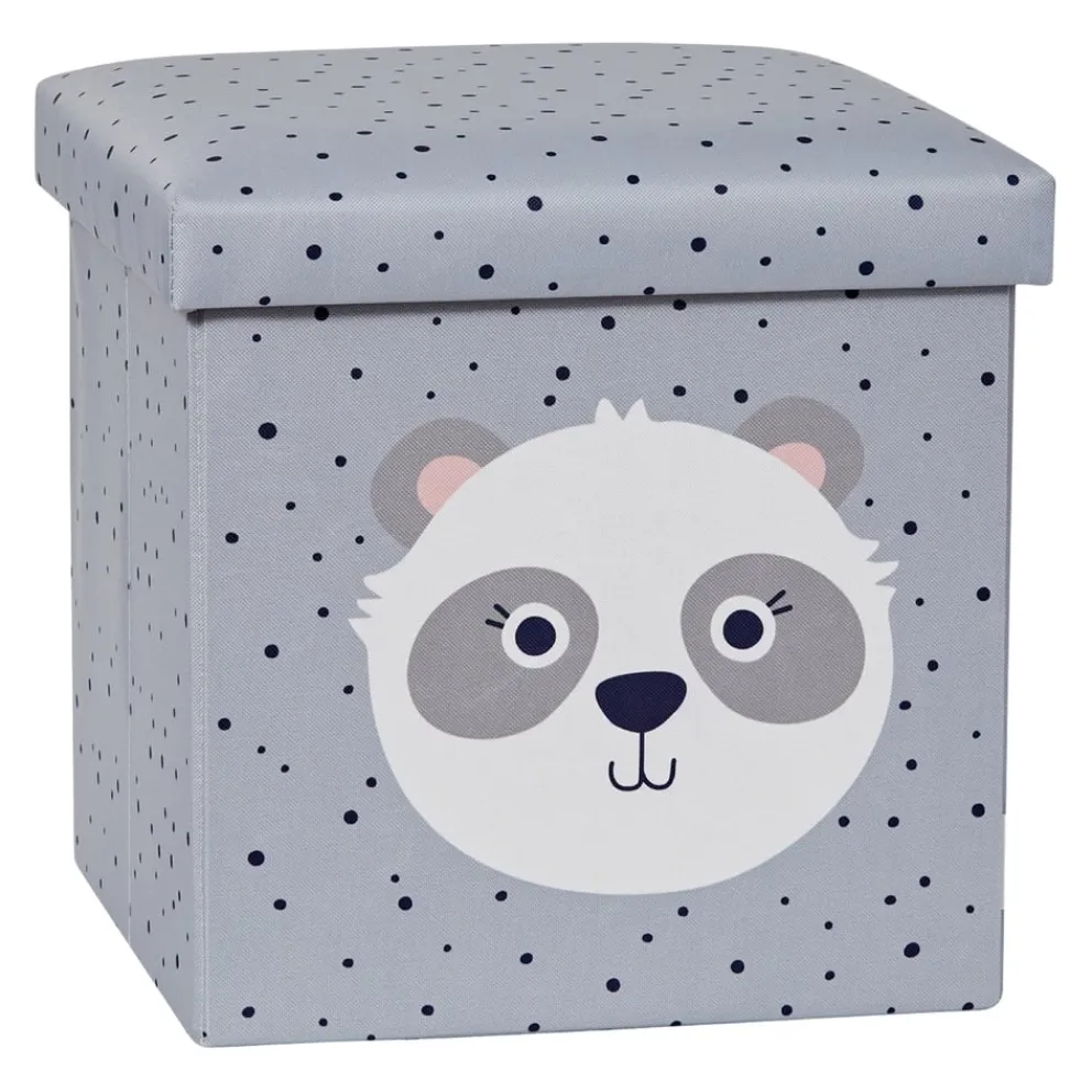 StoreIt Spielzeugbox-Hocker Kids Store hellgrau New