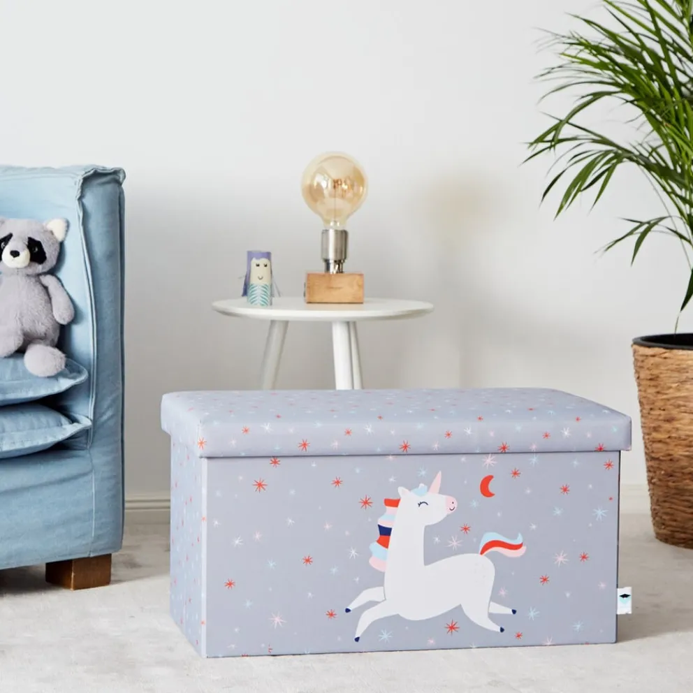StoreIt Spielzeugbox-Hocker Kids Store hellgrau Outlet