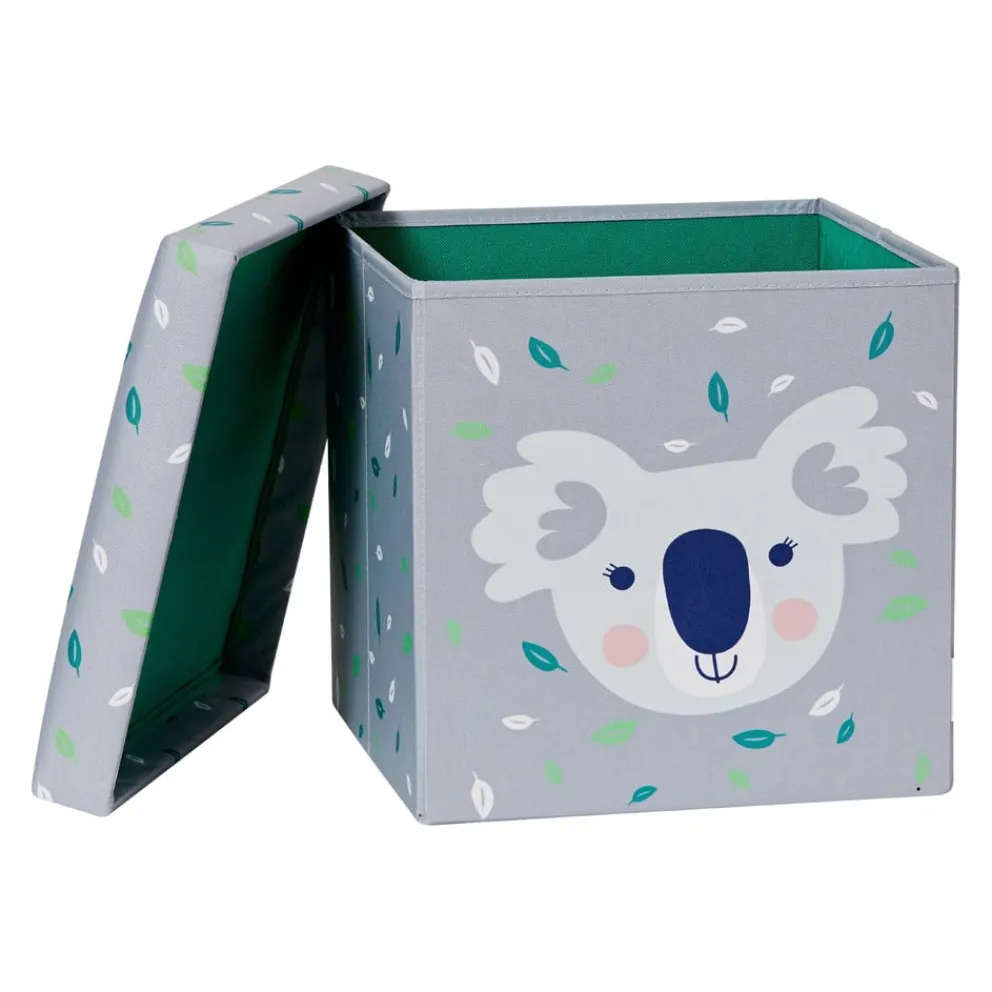 StoreIt Spielzeugbox-Hocker Kids Store hellgrau New