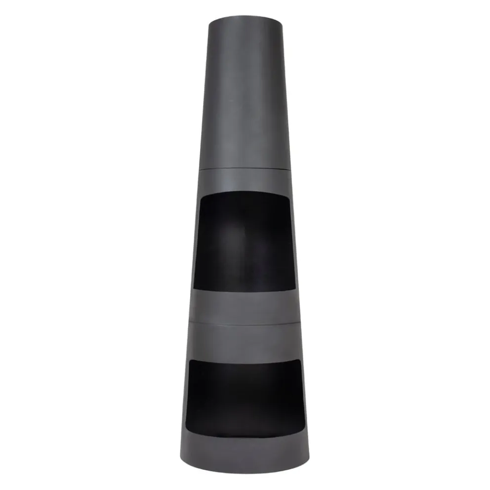 Buschbeck Stahlofen Circo schwarz New