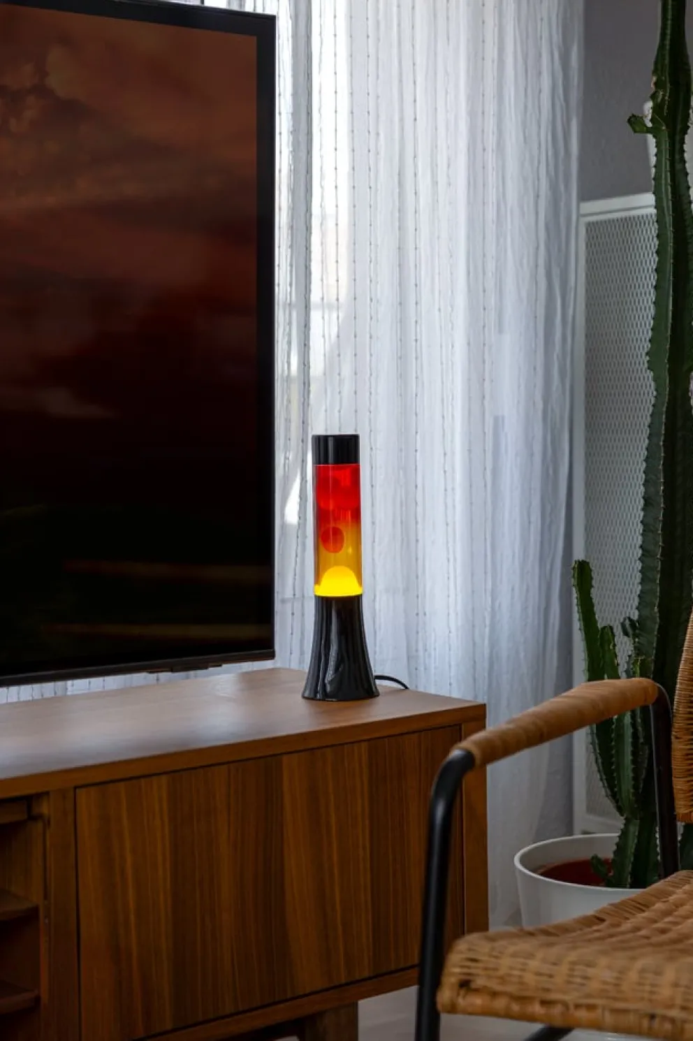 fisura Stimmungslicht Lava gelb, rot, schwarz Sale