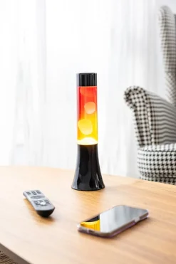 fisura Stimmungslicht Lava gelb, rot, schwarz Sale