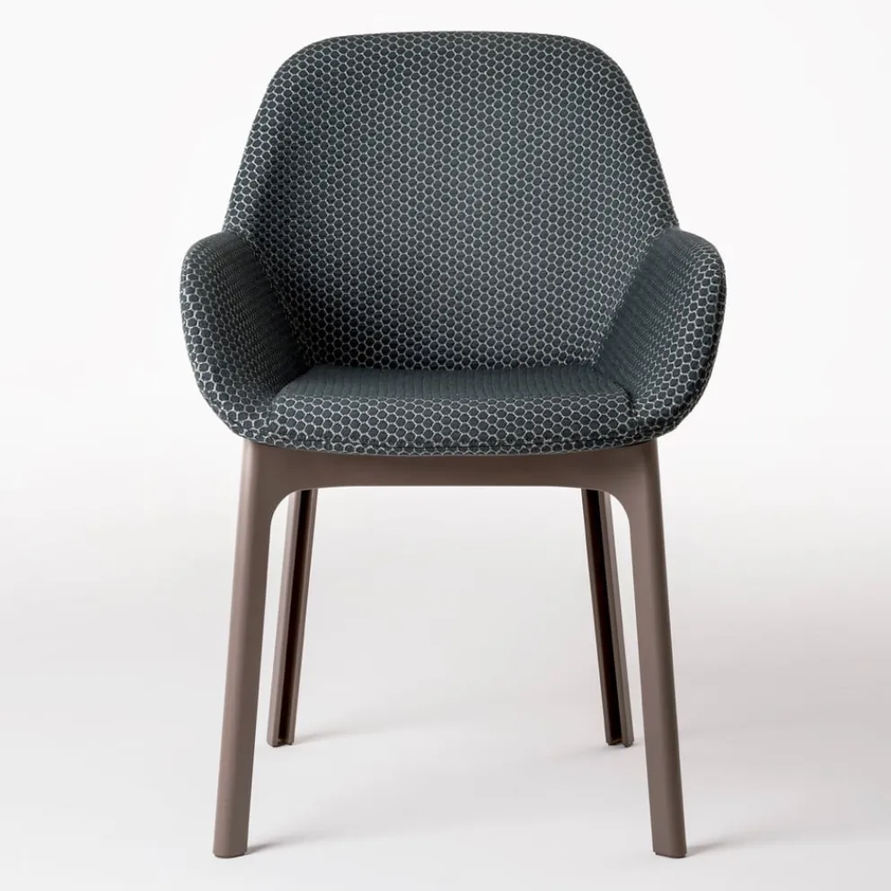 KARTELL Stuhl Clap 2 / Dunkelgrau Discount