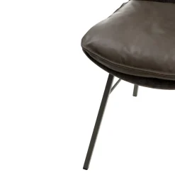 KFF Stuhl Lhasa Kat. 2 Dakota, grey 6006, dunkelbraun Clearance