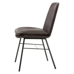 KFF Stuhl Lhasa Kat. 2 Dakota, grey 6006, dunkelbraun Clearance
