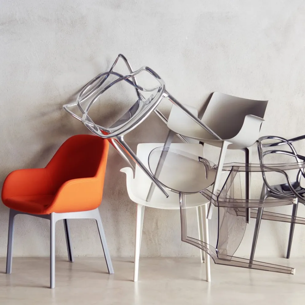 KARTELL Stuhl Masters XX / verchromt Clearance