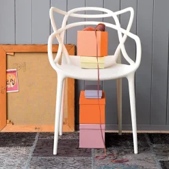 KARTELL Stuhl Masters 03 / weiss Outlet
