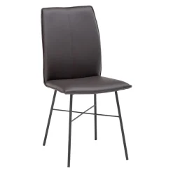Dieter Knoll Stuhl Mira Kat. 3 Bahia, 256 Dunkelbraun