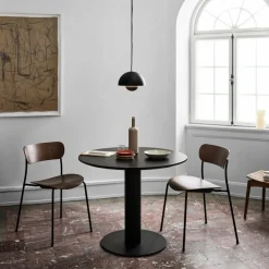 &Tradition Stuhl Pavilion Black, walnuss Sale