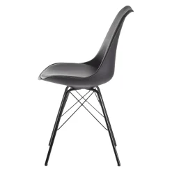 MID.YOU Stuhl Retro schwarz
