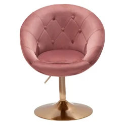 MID.YOU Stuhl Samt rosa Clearance