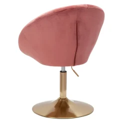 MID.YOU Stuhl Samt rosa Clearance