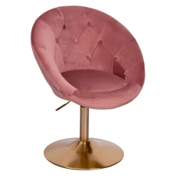 MID.YOU Stuhl Samt rosa Clearance