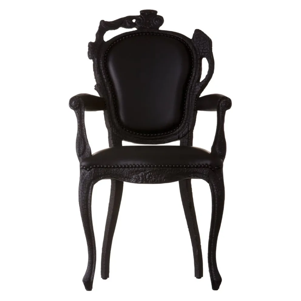 Moooi Stuhl Smoke Dining Chair verkehrsschwarz