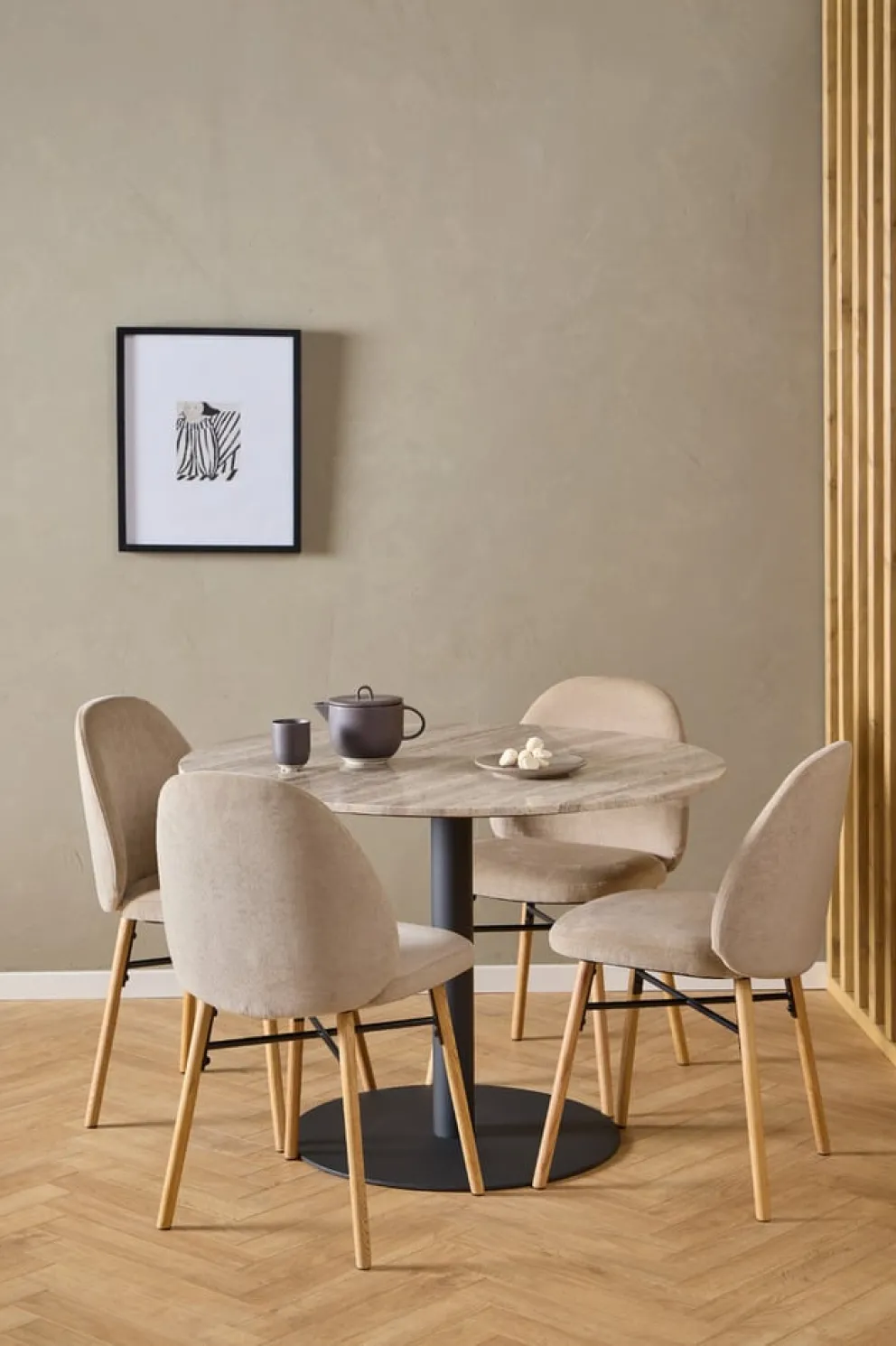 MID.YOU Stuhl Sophia beige Hot