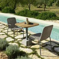 Gervasoni Stuhl Straw grau New