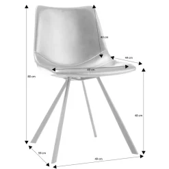 edy&liv Stuhl Toro braun Hot